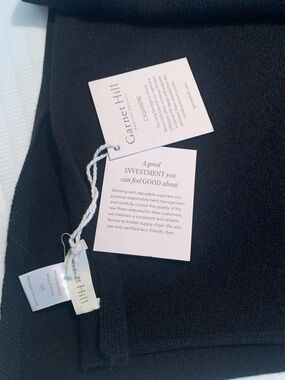 Cashmere Wrap - Best of Garnet Hill - DIMENSIONS: 86" Lx 27" W - NWT